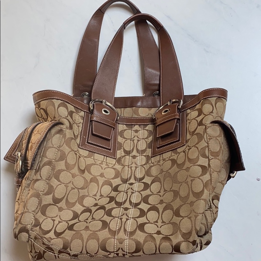 Large COACH tote bag